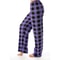Womens Plaid Cotton Loose Ladies Pajama Pants Sleep Bottoms Lounge Wear 10