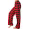 Womens Plaid Cotton Loose Ladies Pajama Pants Sleep Bottoms Lounge Wear 11