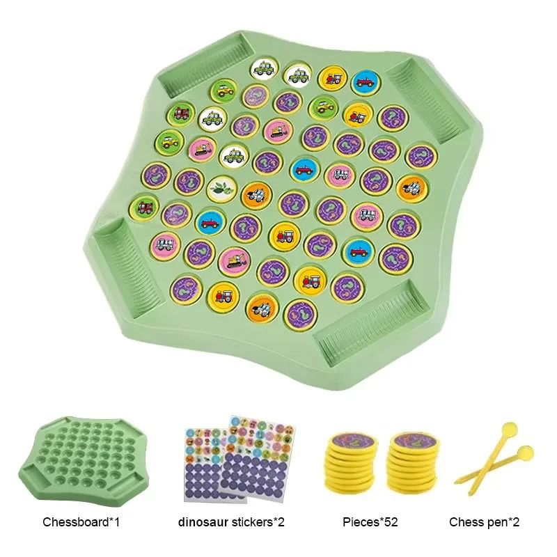 Animal Flip Chess Fun Memory Game Interactive Family Party Board Game 9