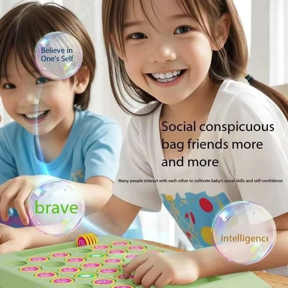 Animal Flip Chess Fun Memory Game Interactive Family Party Board Game 2