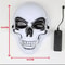 Halloween Adult Purification Mask LED Glowing Skull Terror Mask Cold Light 5