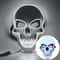 Halloween Adult Purification Mask LED Glowing Skull Terror Mask Cold Light 7