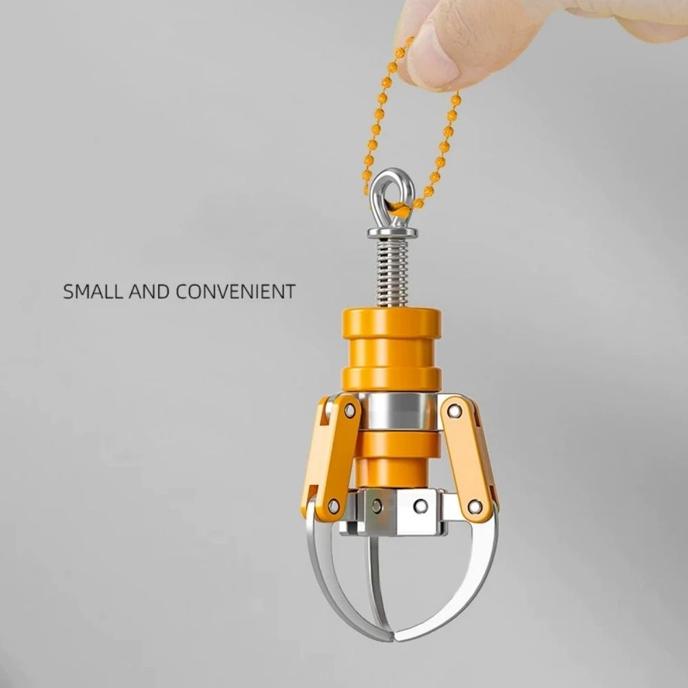 Creative Mini Doll Machine Claw Keychain Fingertip Gripper Bag Pendant 4