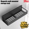 2pcs Magnetic Side Storage Shelf Spice Rack Hanging Kitchen Organizer 0