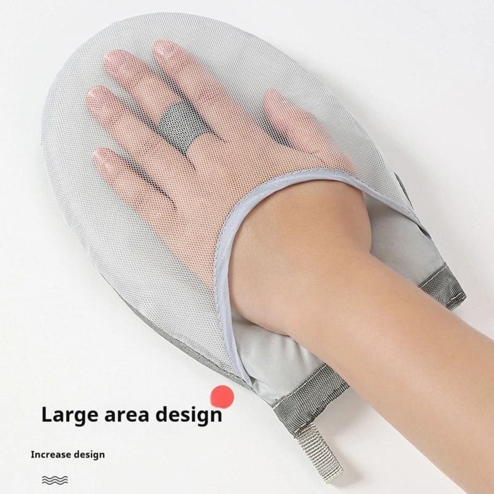 Handheld Mini Ironing Board Fabric HeatInsulated Glove Garment Protector 3