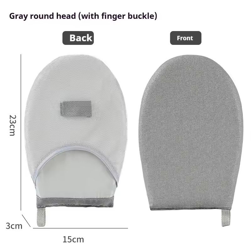 Handheld Mini Ironing Board Fabric HeatInsulated Glove Garment Protector 7