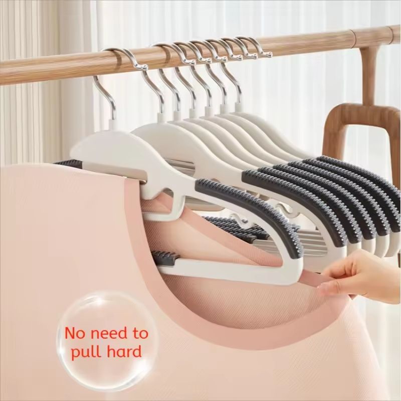 10Pcs Multifunctional Wet And Dry Household Hanger AntiSlip Wardrobe Organizer 3