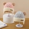 Baby Bear Knit Hat With Ears And Soft Earflap Cap For Boys Girls 5