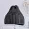 Baby Kids Ribbed Knitted Beanie Hat Windproof Toddler Photography Accessory 10