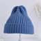 Baby Kids Ribbed Knitted Beanie Hat Windproof Toddler Photography Accessory 11