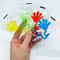 12PCS Glitter Sticky Hands Mini Stretchy Sensory Stress Relief Toys 4