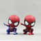 Marvel Avengers SpiderMan Cute Action Figure Posture Anime Collection Figurine 4