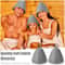 AntiHeat Thicken Wool Felt Sauna Hat Bathroom Shower Cap Hair Turban 2