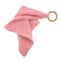 Muslin Cotton Baby Bib Beech Wood Animal Teether Saliva Towel 9