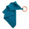 Muslin Cotton Baby Bib Beech Wood Animal Teether Saliva Towel 8
