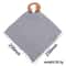 Muslin Cotton Baby Bib Beech Wood Animal Teether Saliva Towel 18