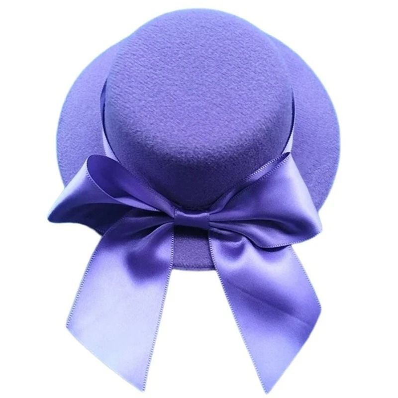 Elegant Small Hat Hair Clip Lady Party Fascinator Wedding Hairpin 10