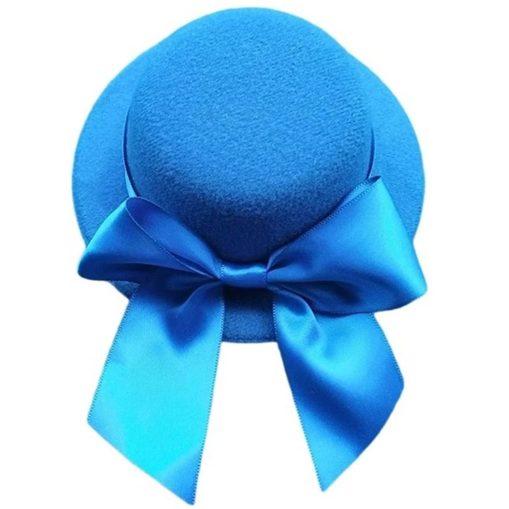 Elegant Small Hat Hair Clip Lady Party Fascinator Wedding Hairpin 11