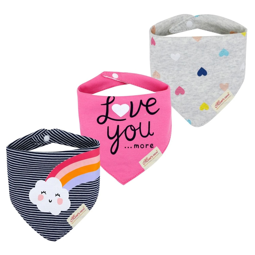 3Piece Baby Saliva Towel Triangle Bandana Bib Set For Boys Girls 19
