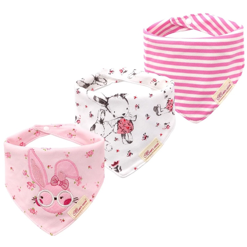3Piece Baby Saliva Towel Triangle Bandana Bib Set For Boys Girls 8