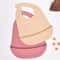 2025 New Silicone Baby Eating Bibs Easy To Clean Waterproof Feeding Bib 0