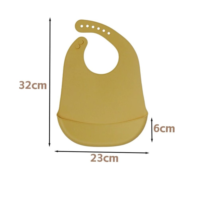 2025 New Silicone Baby Eating Bibs Easy To Clean Waterproof Feeding Bib 2