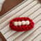 Handmade Wool Crocheted Fruit Hairpin Autumn Winter BB Bangs Clip 12