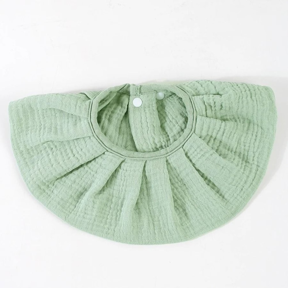 4pcs Baby 360 Flared Edge Apron Class A Cotton AntiVomiting Bibs 5