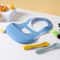 Waterproof Summer Lightweight Silicone Baby Bib Convenient Adjustable Eating Bib 2