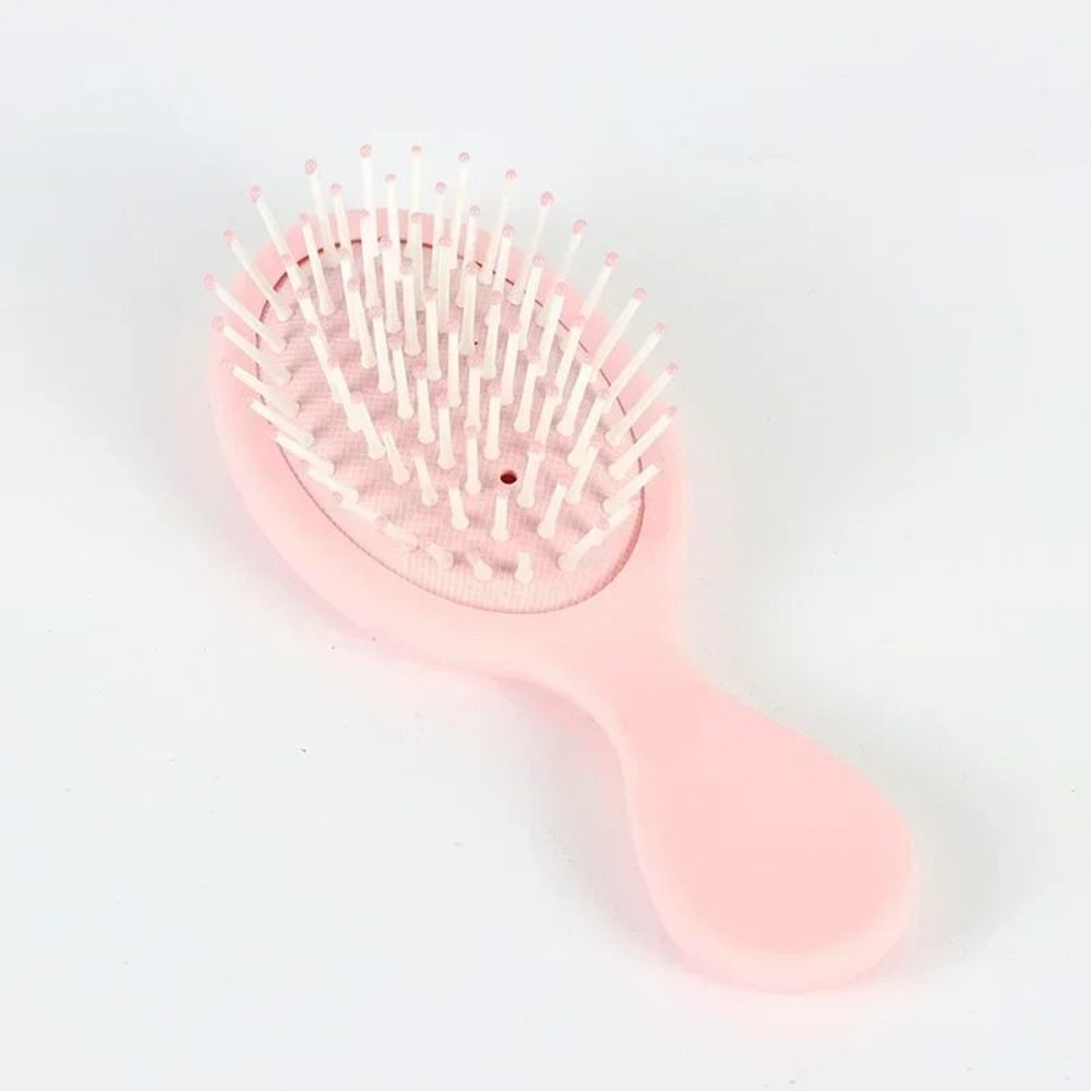 Mini Kids Hairdressing Comb Scalp Massage Wet Curly Detangling Hair Brush 7