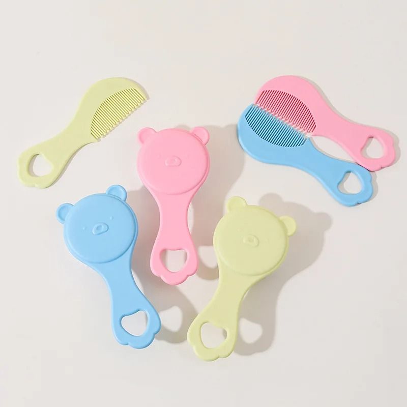 Brush Comb Set For Newborn Scalp Cradle Hair Care For Delicate Skin 2