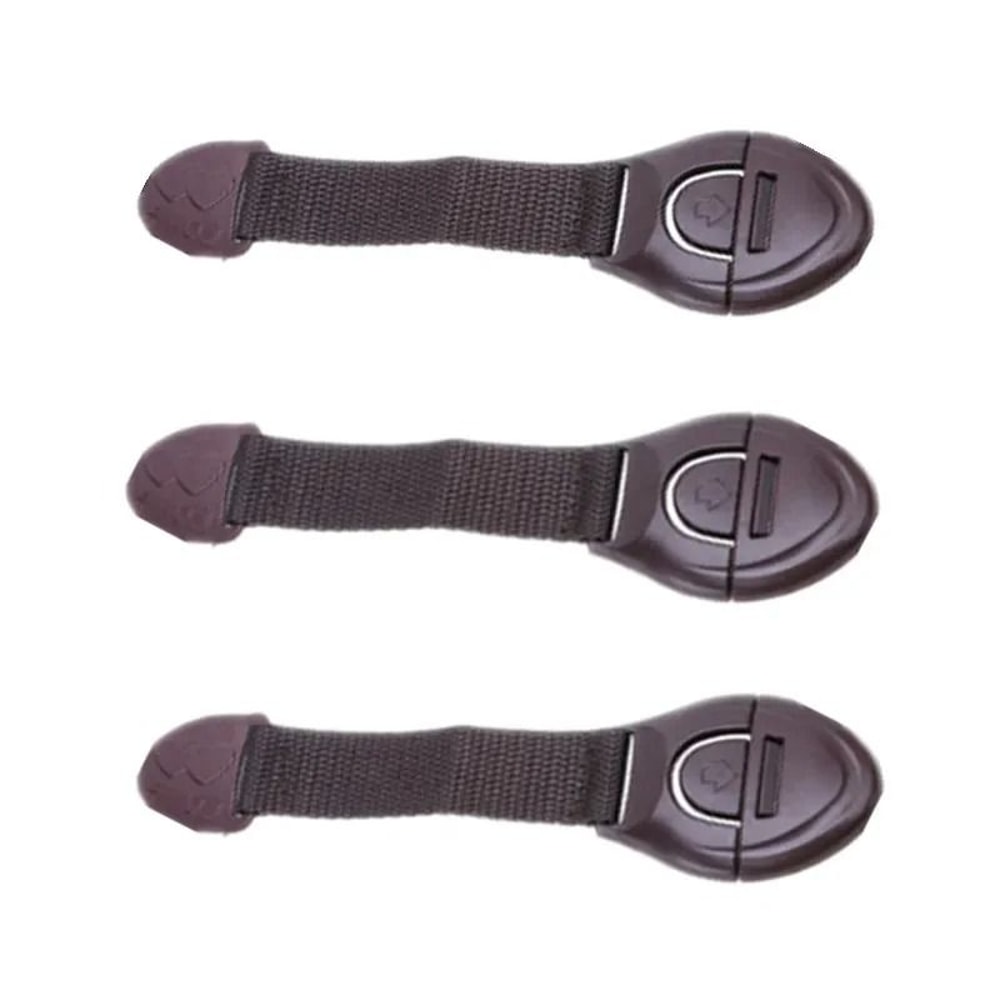 3pcs Baby Safety Child Proof Cabinet Drawer Refrigerator Locks 6