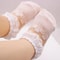 Baby Girl Ruffle Princess Socks Lace Flower Mesh Socks For Toddlers 10