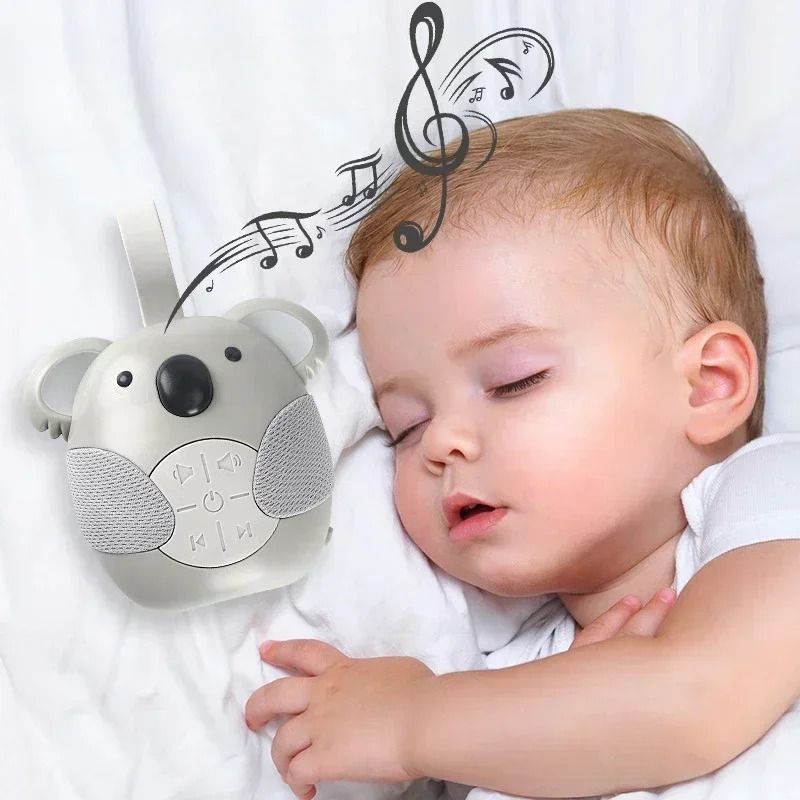 Portable Koala Sleep Sound Machine White Noise Player For Nursery Stroller 0