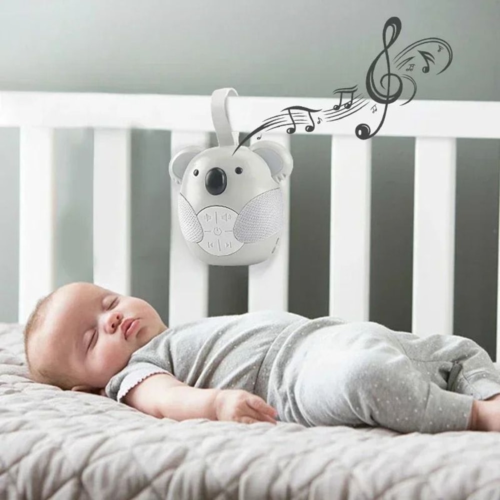 Portable Koala Sleep Sound Machine White Noise Player For Nursery Stroller 2