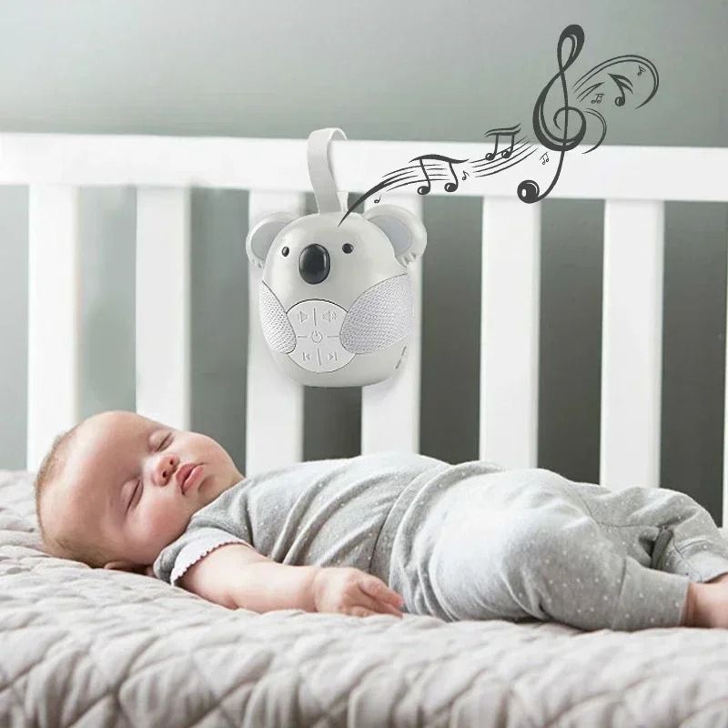 Portable Koala Sleep Sound Machine White Noise Player For Nursery Stroller 2