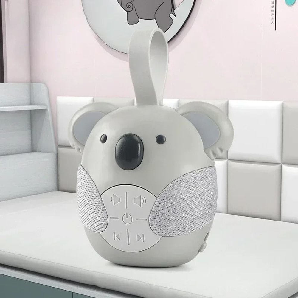 Portable Koala Sleep Sound Machine White Noise Player For Nursery Stroller 3