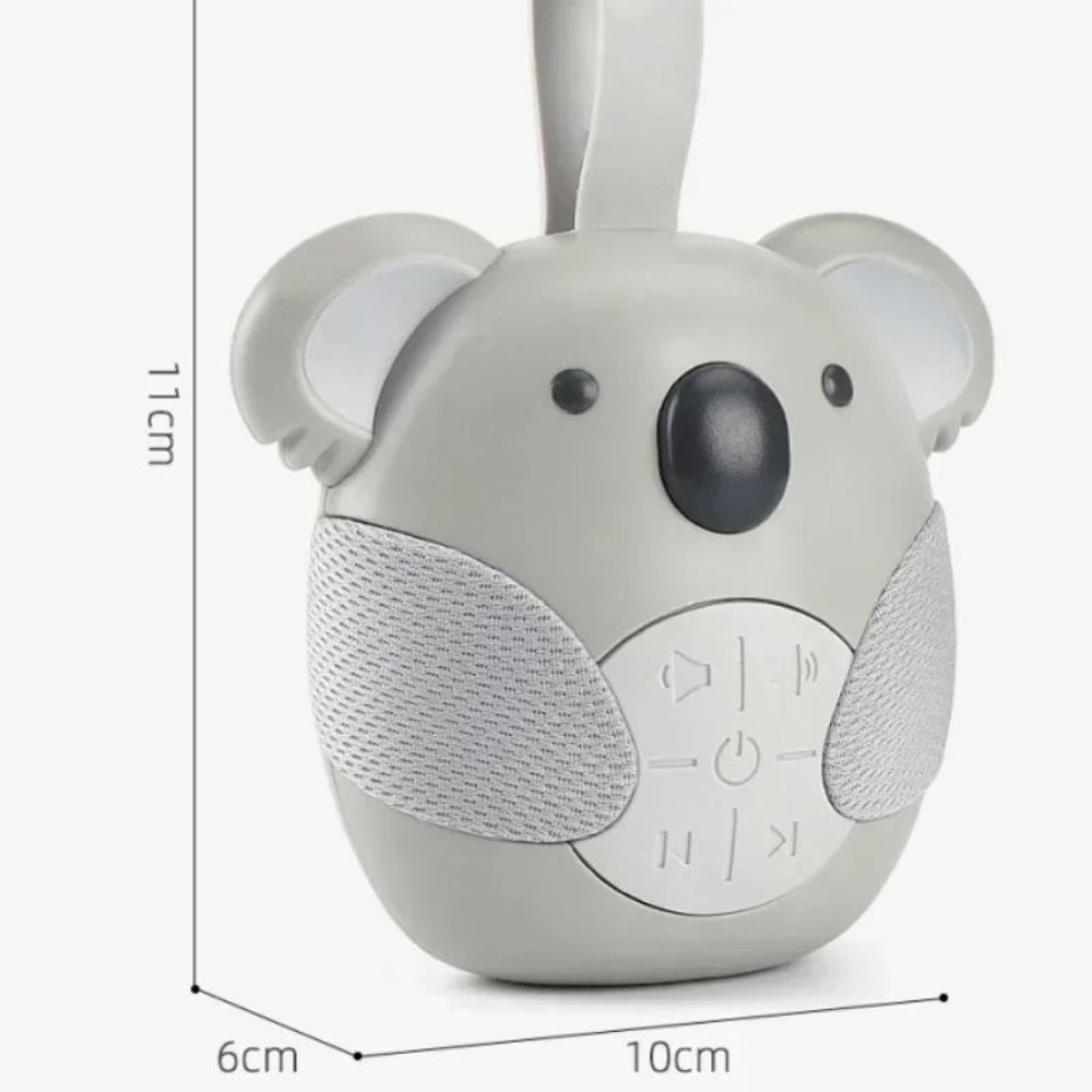 Portable Koala Sleep Sound Machine White Noise Player For Nursery Stroller 4