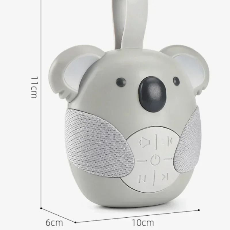 Portable Koala Sleep Sound Machine White Noise Player For Nursery Stroller 4