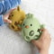 Cartoon Chick Silicone Baby Teether Toy AntiEating Hand Dental Care 0