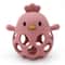 Cartoon Chick Silicone Baby Teether Toy AntiEating Hand Dental Care 8