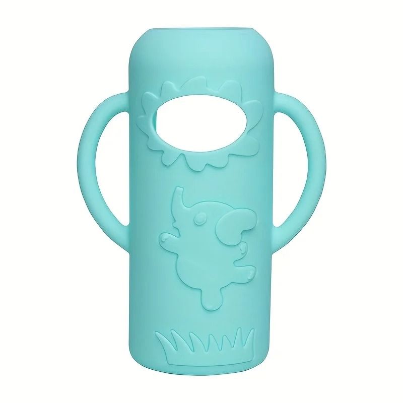 Elephant Silicone Bottle Handle Sleeve For 8oz240ml NarrowNeck Bottles 9