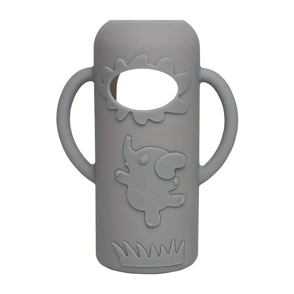 Elephant Silicone Bottle Handle Sleeve For 8oz240ml NarrowNeck Bottles 11