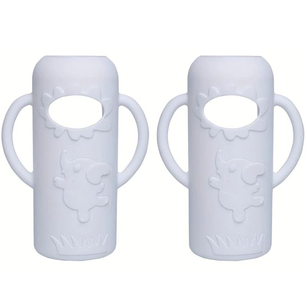 Elephant Silicone Bottle Handle Sleeve For 8oz240ml NarrowNeck Bottles 13