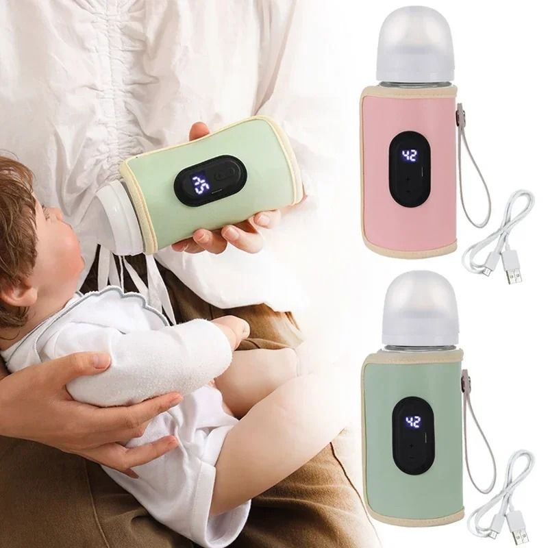 USB Portable Milk Water Warmer Travel Insulated Nursing Bottle Heater 0