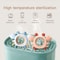 Silicone Crab Baby Teether With Natural Wooden Ring BPAFree Molar Toy 4