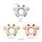 Silicone Crab Baby Teether With Natural Wooden Ring BPAFree Molar Toy 5