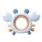 Silicone Crab Baby Teether With Natural Wooden Ring BPAFree Molar Toy 7
