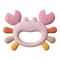 Silicone Crab Baby Teether With Natural Wooden Ring BPAFree Molar Toy 12