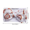 2PcsSet Rainbow Floral Print Bullet Fabric Baby Headbands One Size Fits All 1